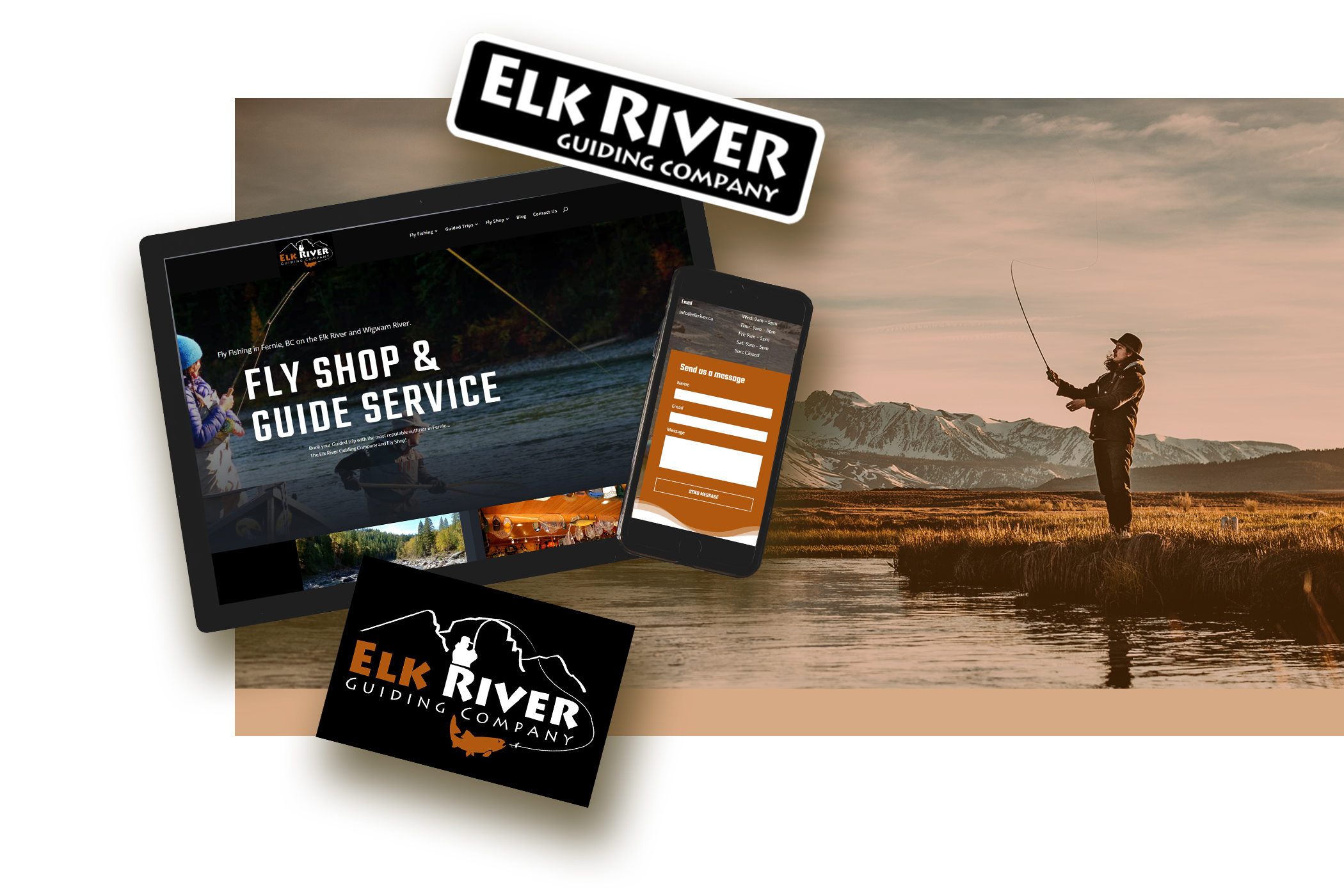 Elk River Guiding Company WordPress Website